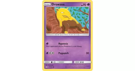 Pokemon Unbroken Bonds Drowzee Common Card 71/214 NM