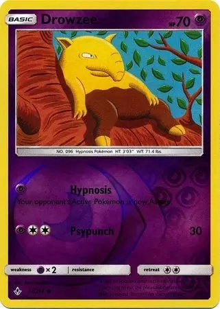 Unbroken Bonds - Drowzee Reverse