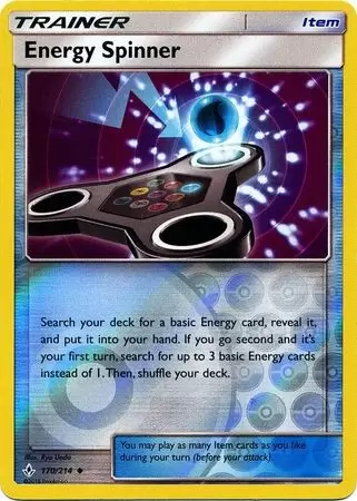 Unbroken Bonds - Energy Spinner Reverse