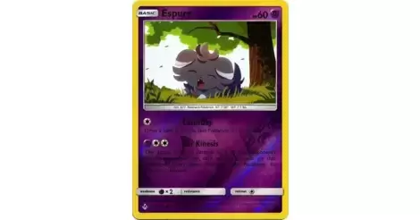 Espurr Reverse - Unbroken Bonds Pokémon card 79/214