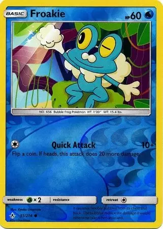 Unbroken Bonds - Froakie Reverse