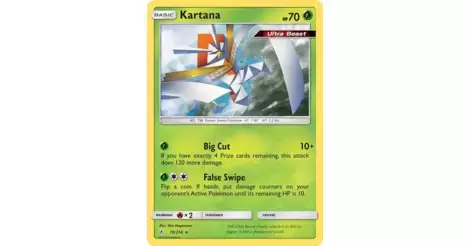 Kartana 19/214 Pokemon Holo 2019 Unbroken Bonds