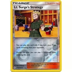 Lt. Surge's Strategy Reverse