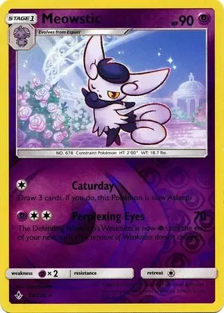 Unbroken Bonds - Meowstic Reverse