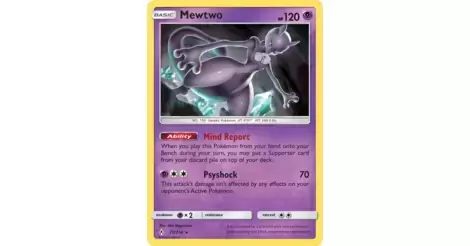 Mewtwo - Sun & Moon: Unbroken Bonds - Pokemon