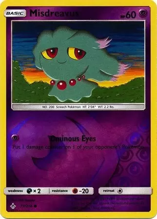 Unbroken Bonds - Misdreavus Reverse