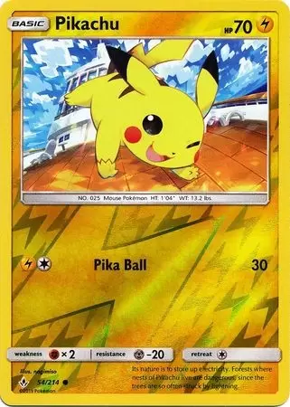 Unbroken Bonds - Pikachu Reverse