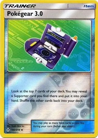 Unbroken Bonds - Pokégear 3.0 Reverse