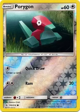 Unbroken Bonds - Porygon Reverse