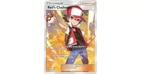  Red's Challenge - 184/214 - Holo Rare - Unbroken Bonds : Toys &  Games