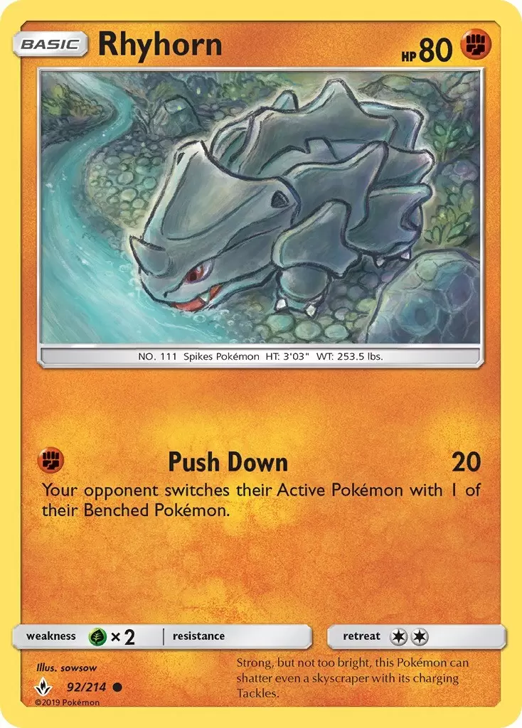 Unbroken Bonds - Rhyhorn