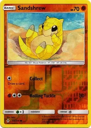Unbroken Bonds - Sandshrew Reverse