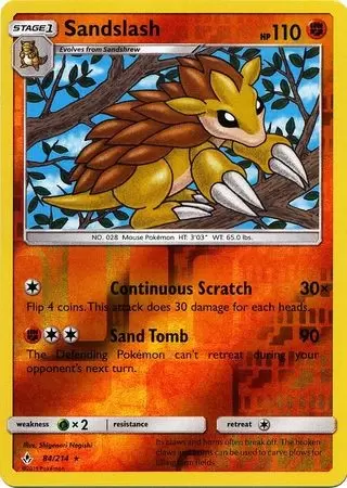Unbroken Bonds - Sandslash Reverse