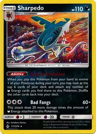 Unbroken Bonds - Sharpedo Reverse