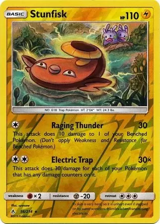 Unbroken Bonds - Stunfisk Reverse