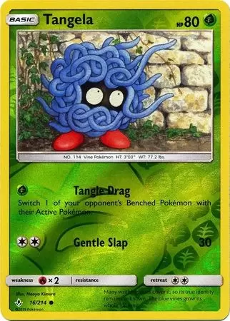 Unbroken Bonds - Tangela Reverse