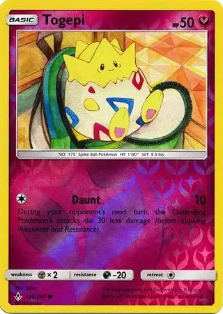 Unbroken Bonds - Togepi Reverse