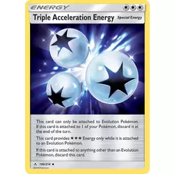 Triple Acceleration Energy