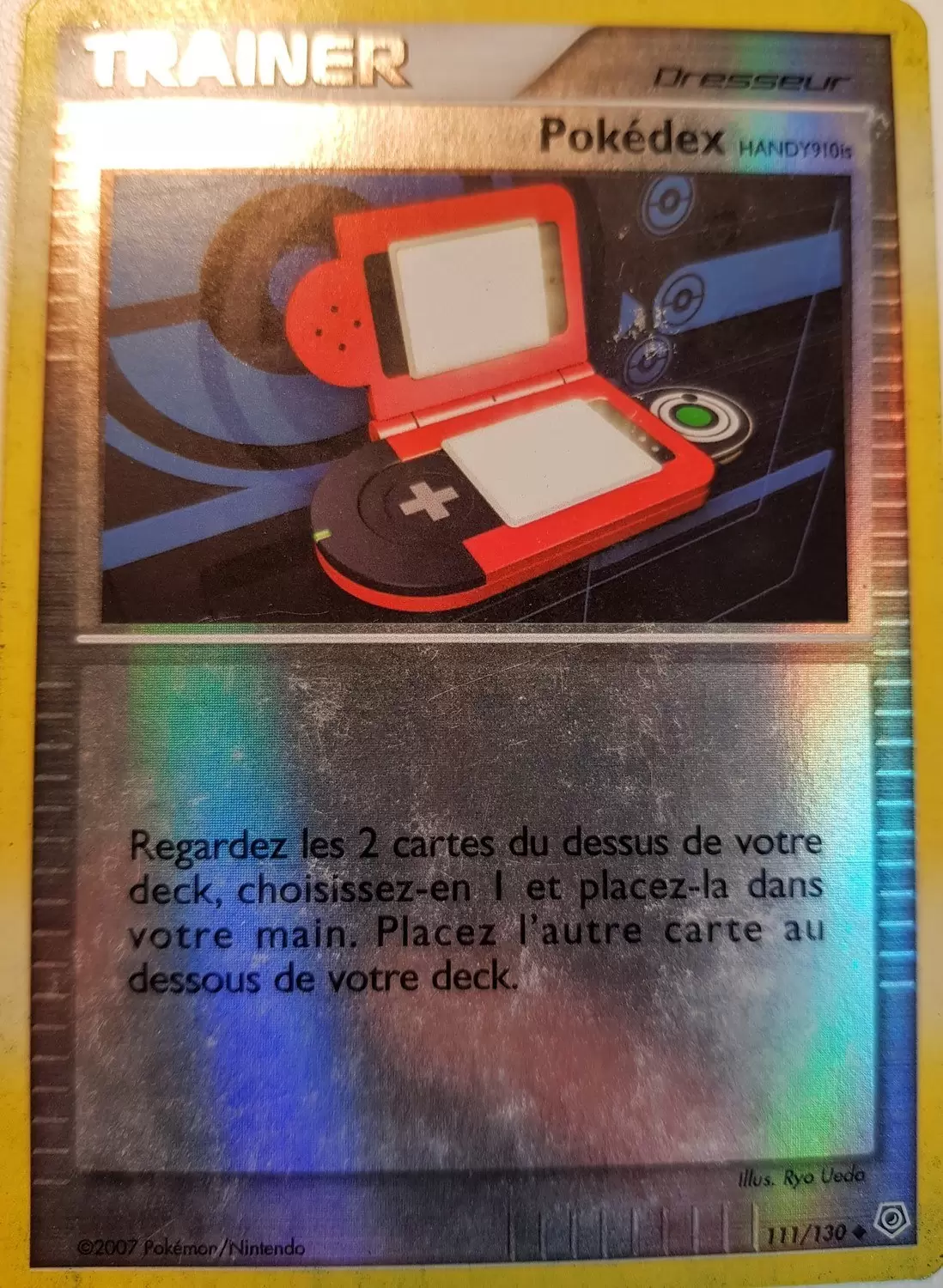 Pokémon Série Diamant et Perle - Pokédex Handy910is Reverse