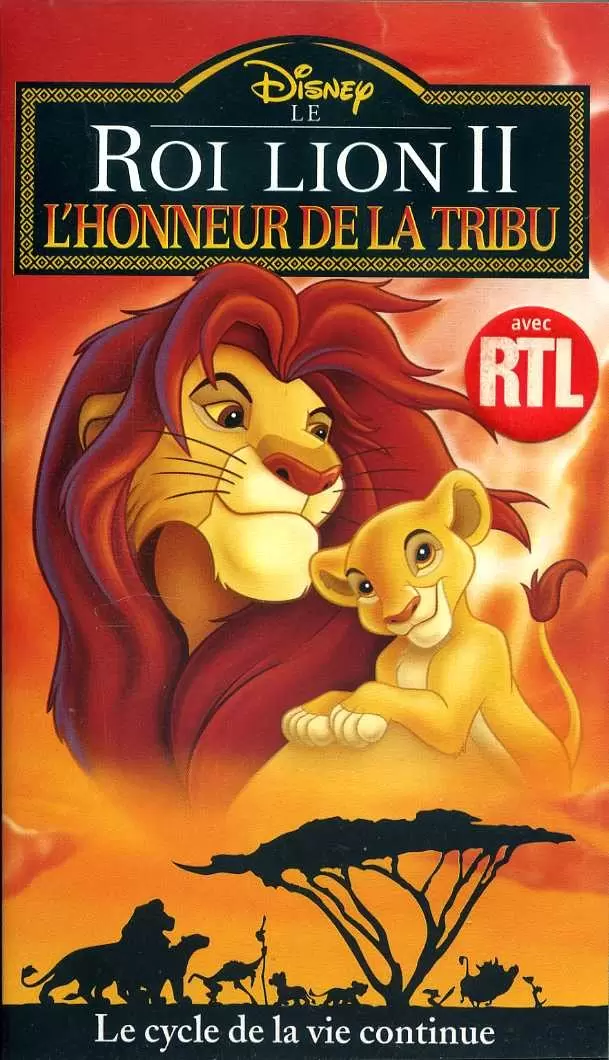 VHS - Le Roi Lion II : l\'honneur de la tribu VHS
