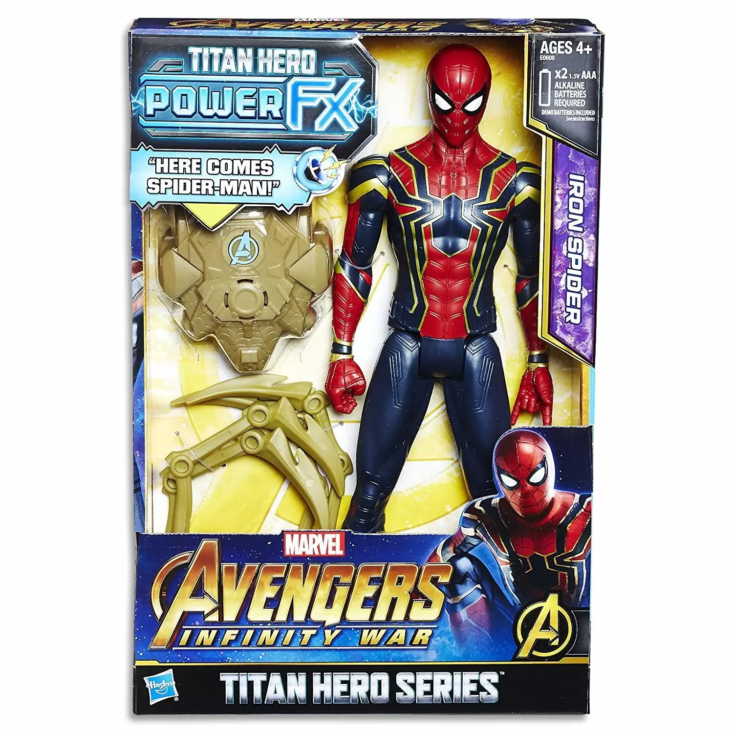 Titan Hero Series - Iron Spider Power FX - Avengers Infinity Wars