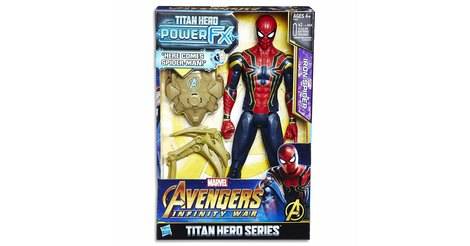 infinity war titan hero power fx iron spider