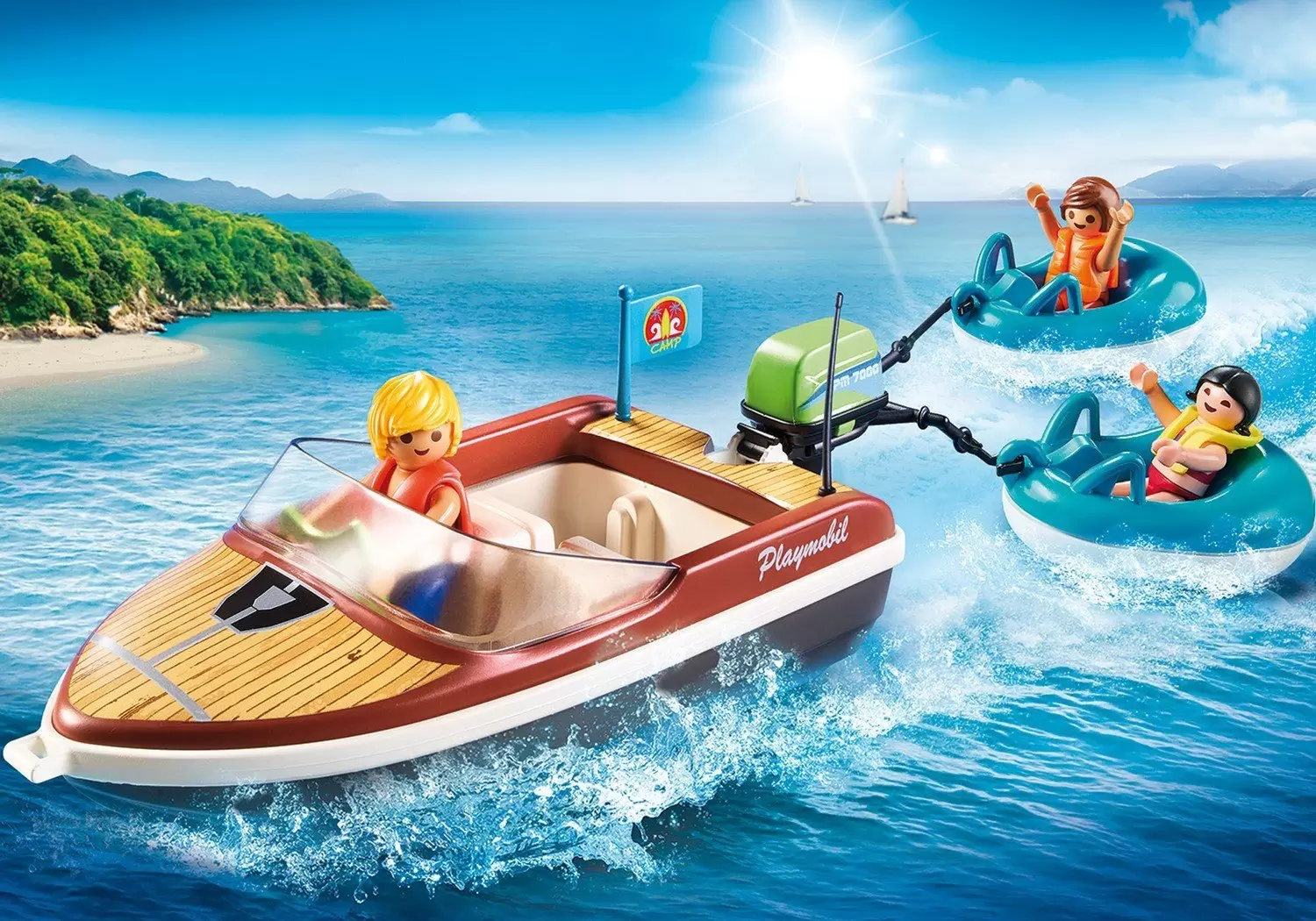 Playmobil on Hollidays - Sport Boat