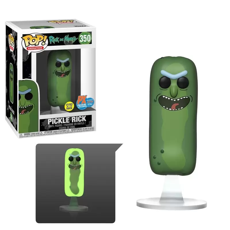 POP! Animation - Rick and Morty - Pickle Rick GITD