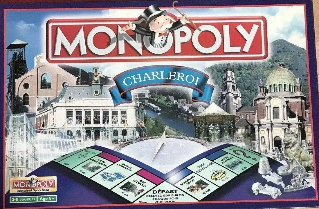 Monopoly des Régions & villes - Monopoly - Charleroi Edition