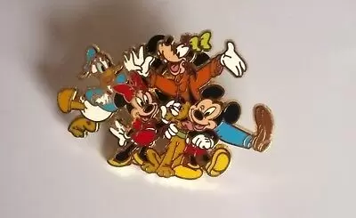 Disney - Pins Open Edition - Mickey Minnie Dingo Pluto Donald