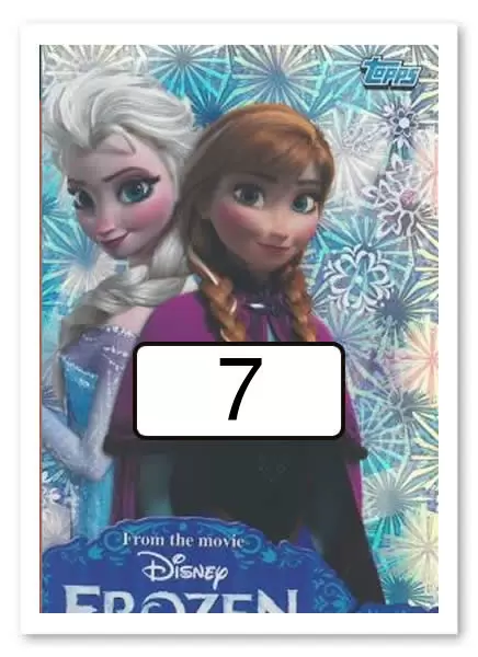 Frozen Disney Topps 2014 - Carte n°7