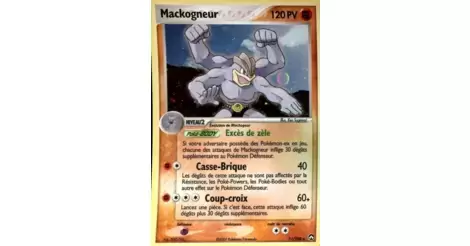 Mackogneur Holographique Carte Pokemon 11 108 Gardiens Du Pouvoir