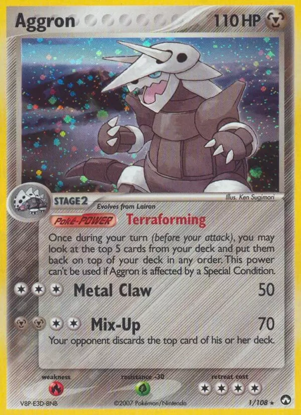 EX Power Keepers - Aggron Holo