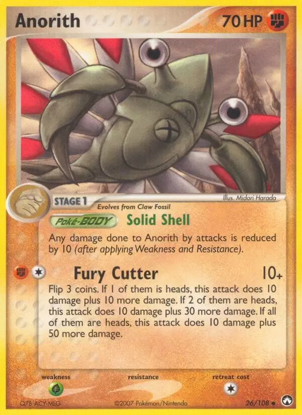EX Power Keepers - Anorith