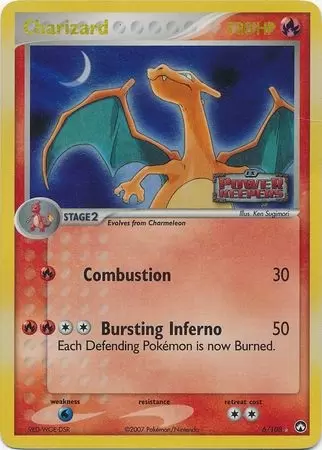 EX Power Keepers - Charizard Holo Logo