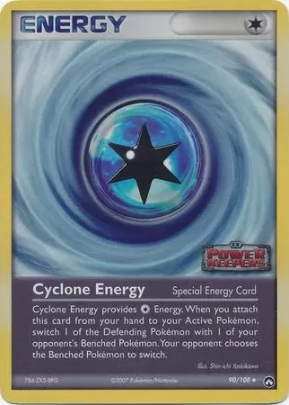 EX Power Keepers - Cyclone Energy Holo Logo