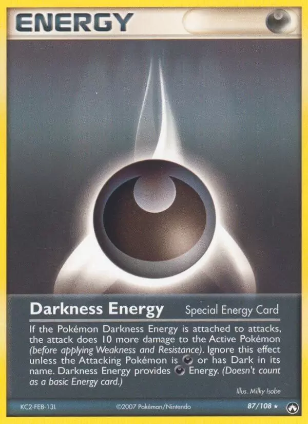EX Power Keepers - Darkness Energy