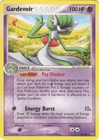 Gardevoir ex - Ex Sandstorm - Pokemon