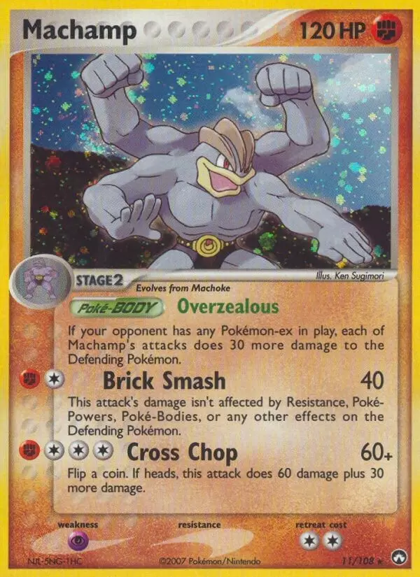 EX Power Keepers - Machamp Holo