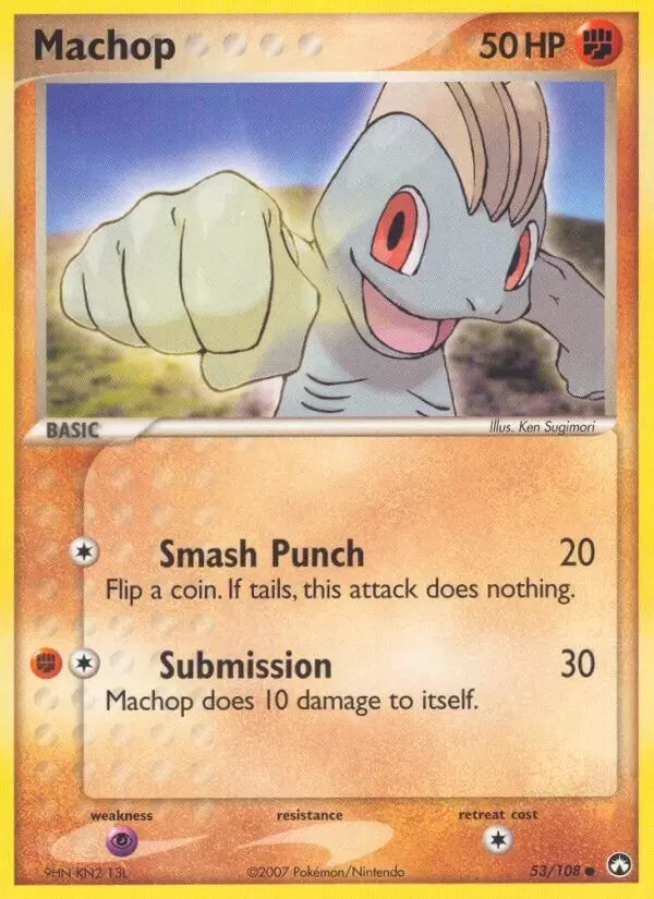 EX Power Keepers - Machop