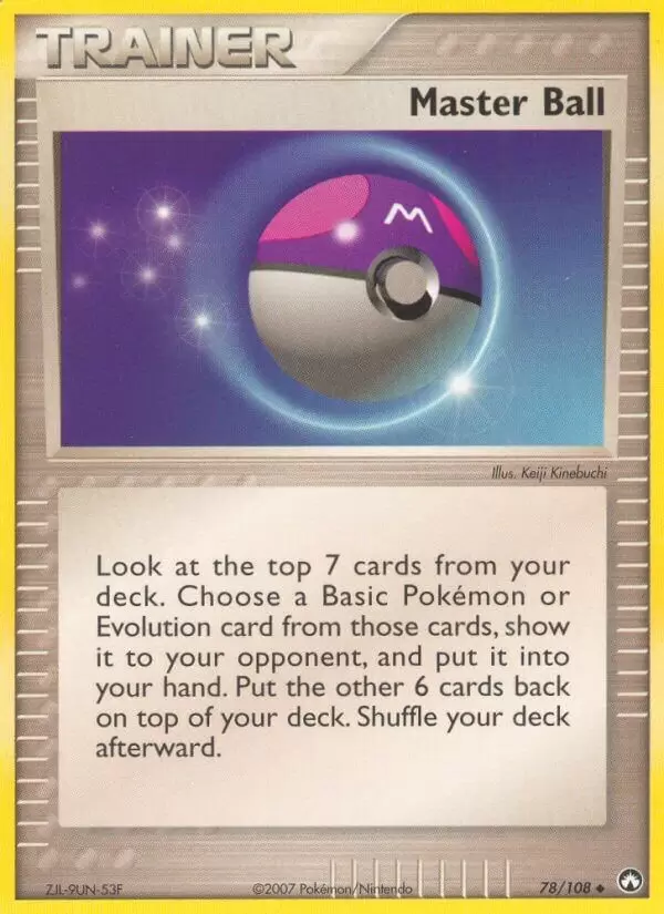 EX Power Keepers - Master Ball