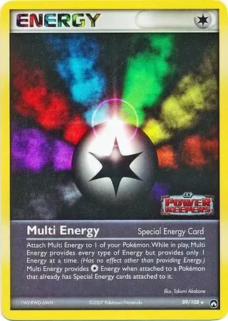 EX Power Keepers - Multi Energy Holo Logo