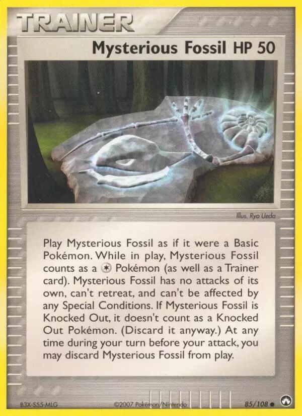 EX Power Keepers - Mysterious Fossil