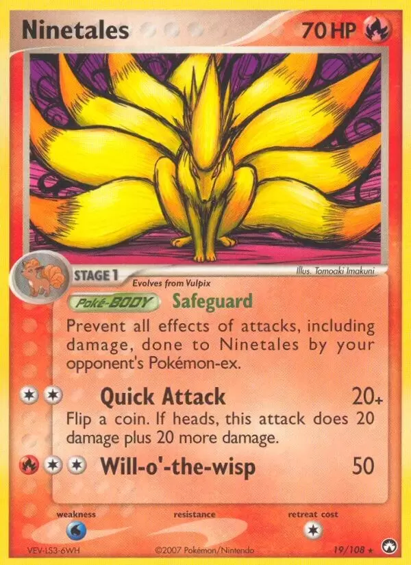 EX Power Keepers - Ninetales