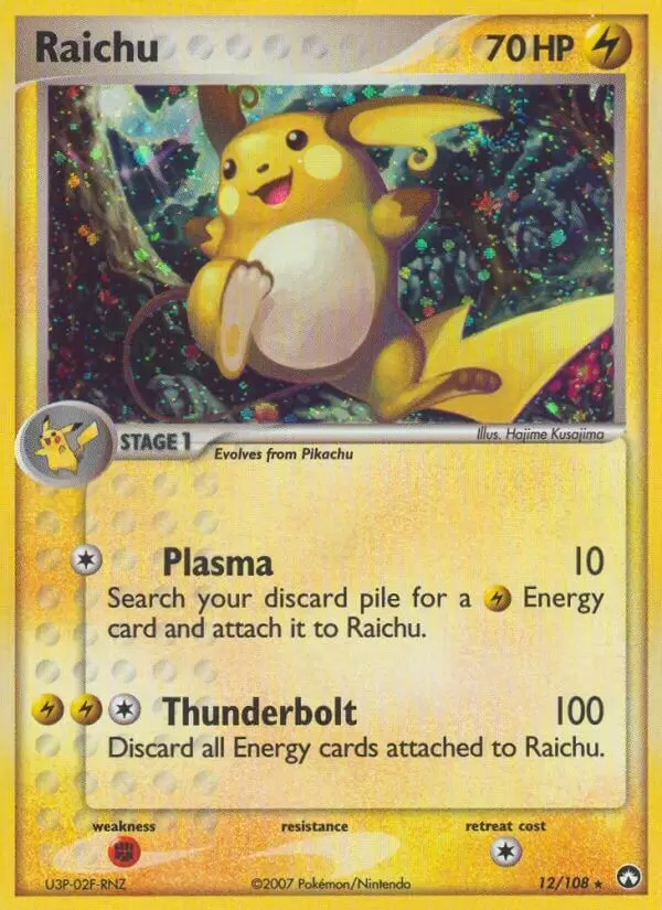 EX Power Keepers - Raichu Holo