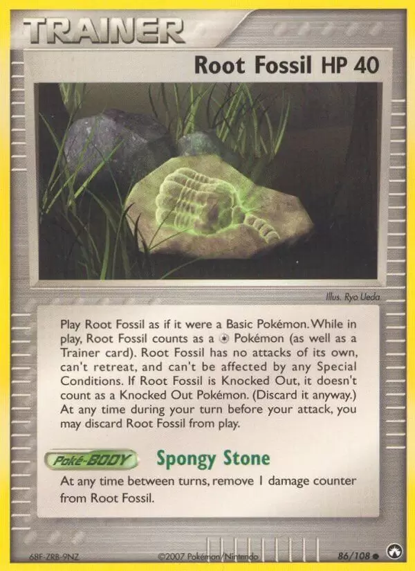 EX Power Keepers - Root Fossil