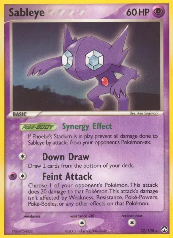 EX Power Keepers - Sableye
