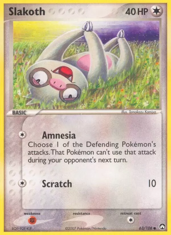 EX Power Keepers - Slakoth