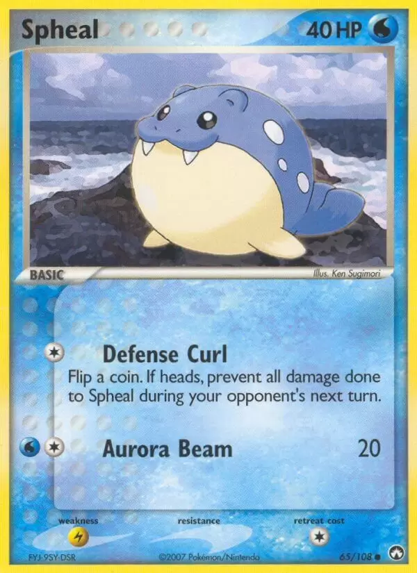 EX Power Keepers - Spheal