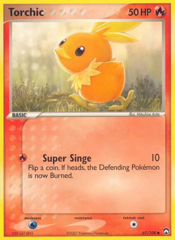 EX Power Keepers - Torchic